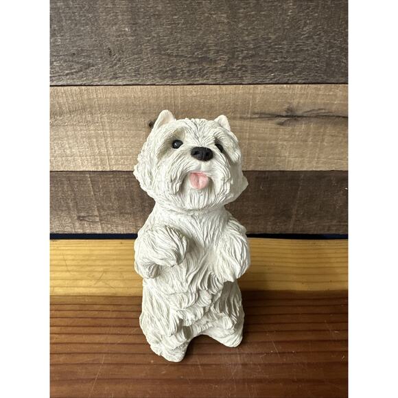 Sandicast West Highland Terrier Sculpture 8” Tall - Picture 1 of 7